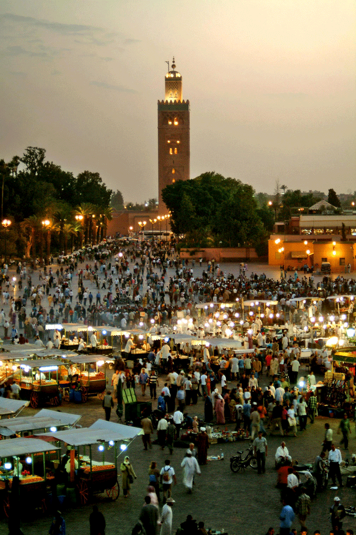 Arrival and Exploration of Medina