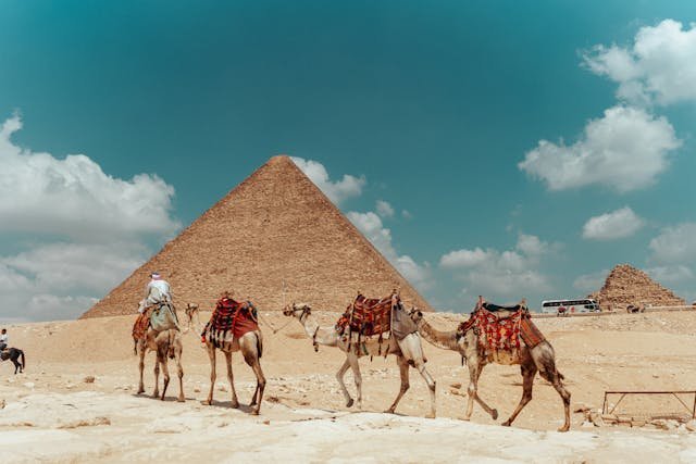 Arrival in Egypt