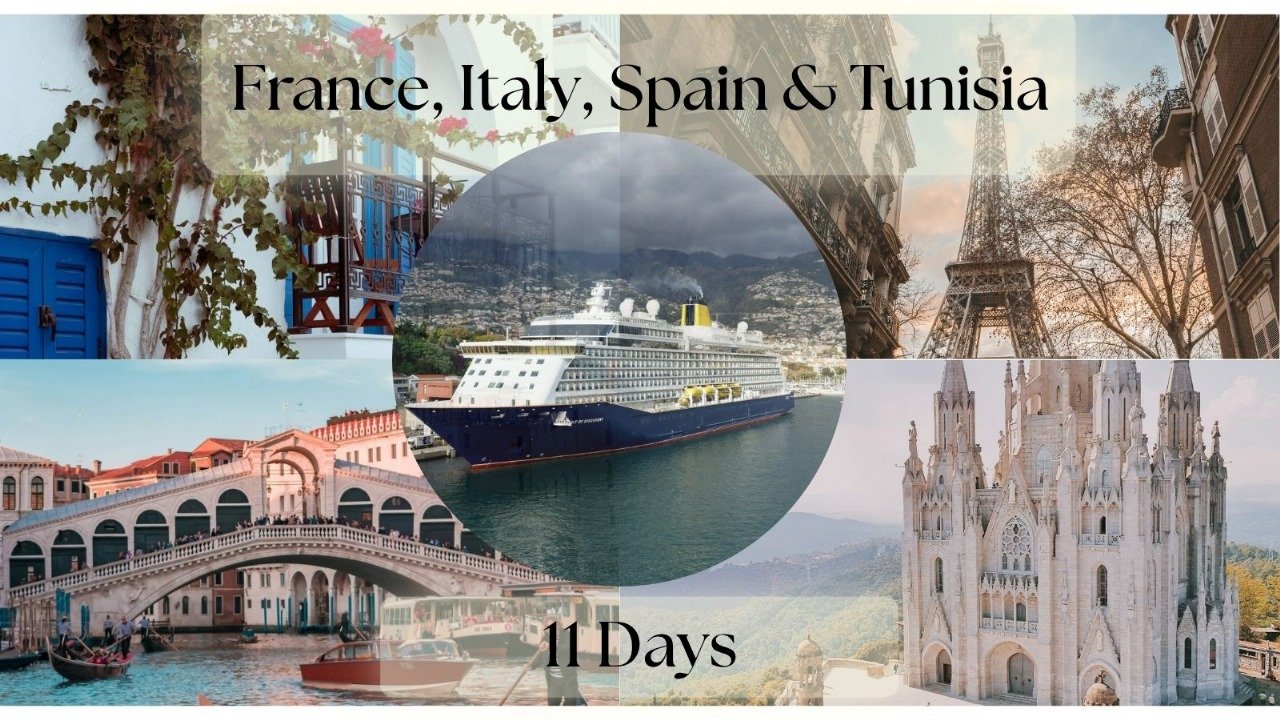 Mediterranean Magic: Cruise Through France, Italy, Spain & Tunisia