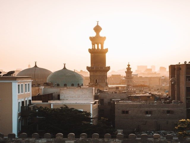 Arrival in Egypt