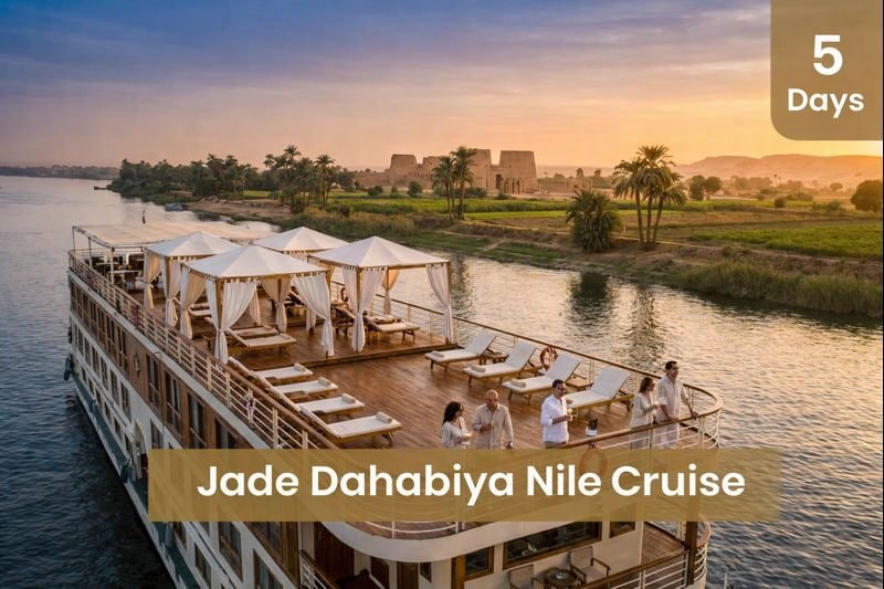 5 Days Jade Dahabiya – Nile Cruise from Aswan to Luxor