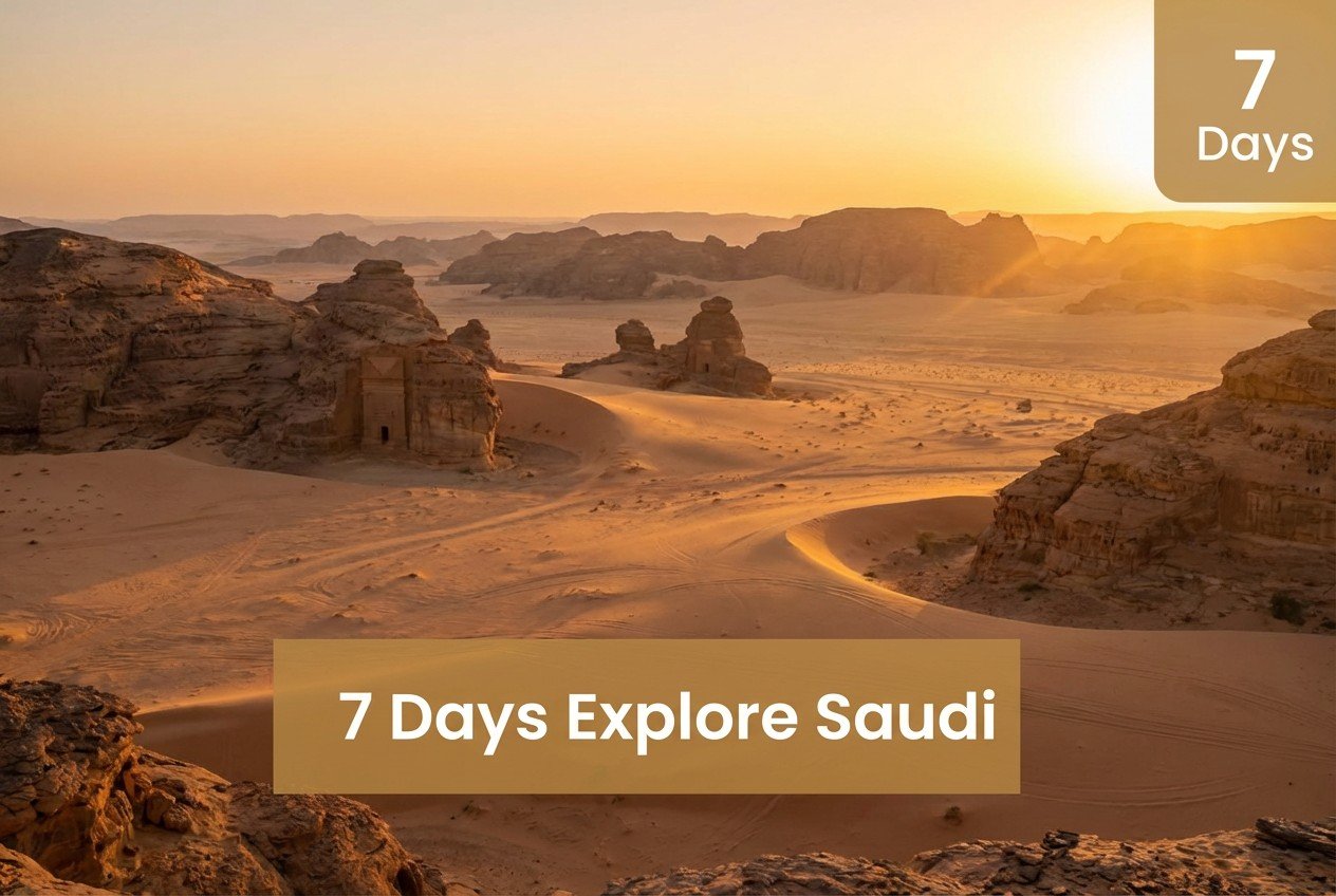 7 Days Explore Saudi: From Riyadh’s History to Jeddah’s Shores