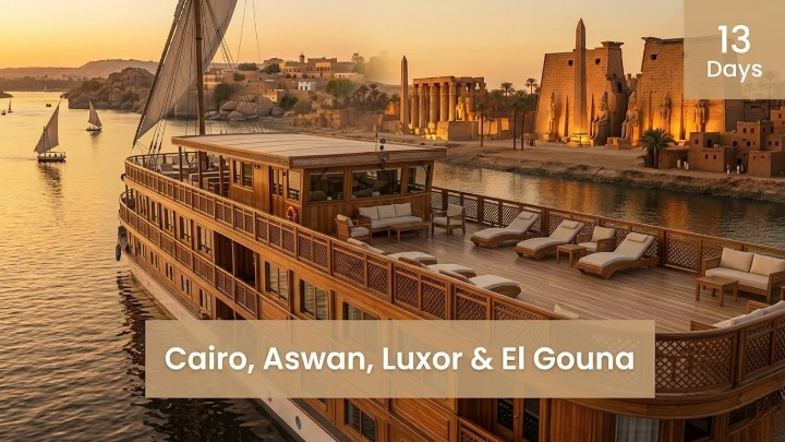 13 Day Luxury Egypt Journey: Cairo, Aswan, Luxor & El Gouna