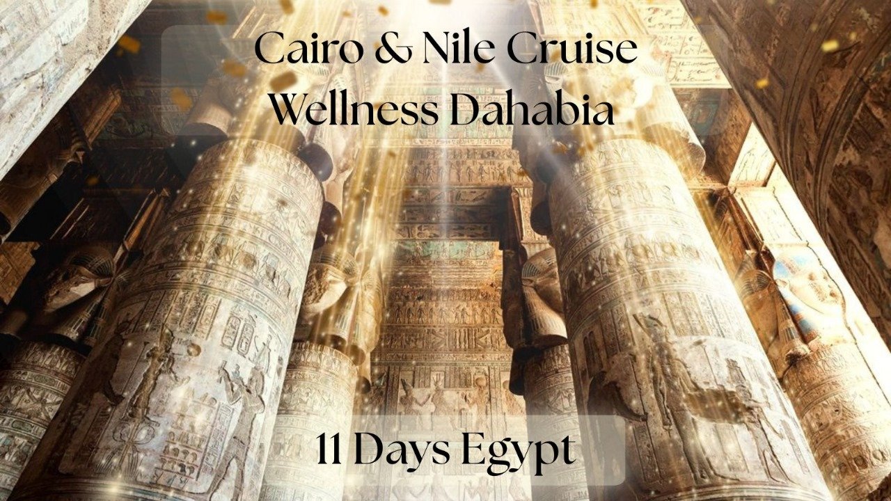 Cairo and Nile Cruise Wellness Dahabiya
