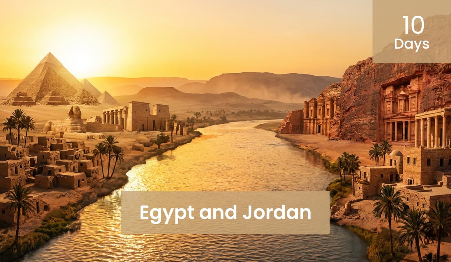 Egypt and Jordan