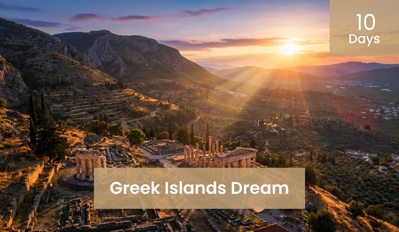Greek Islands Dream: Explore Athens & Santorini in 10 Unforgettable Days