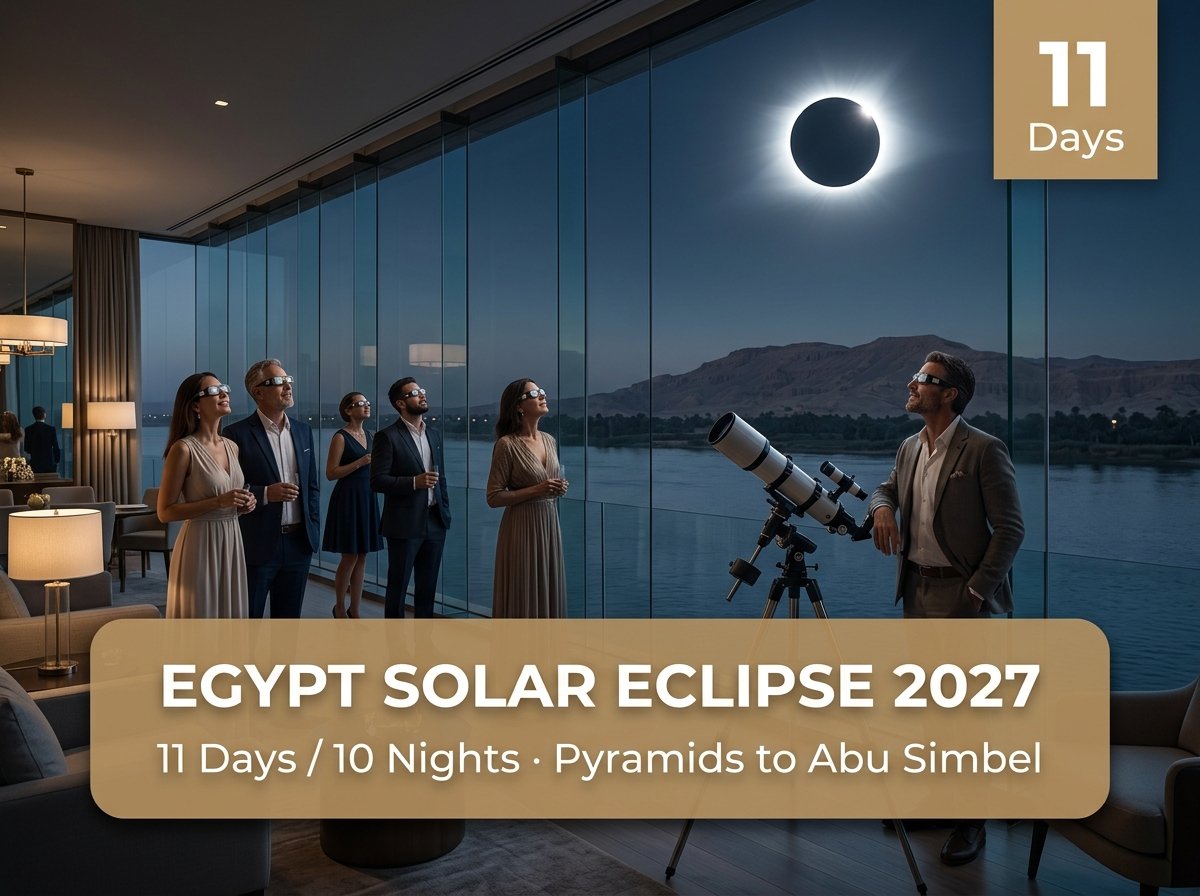 Egypt Solar Eclipse Classic